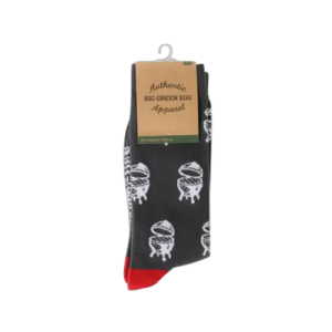 Big Green Egg Sokken Grey Red